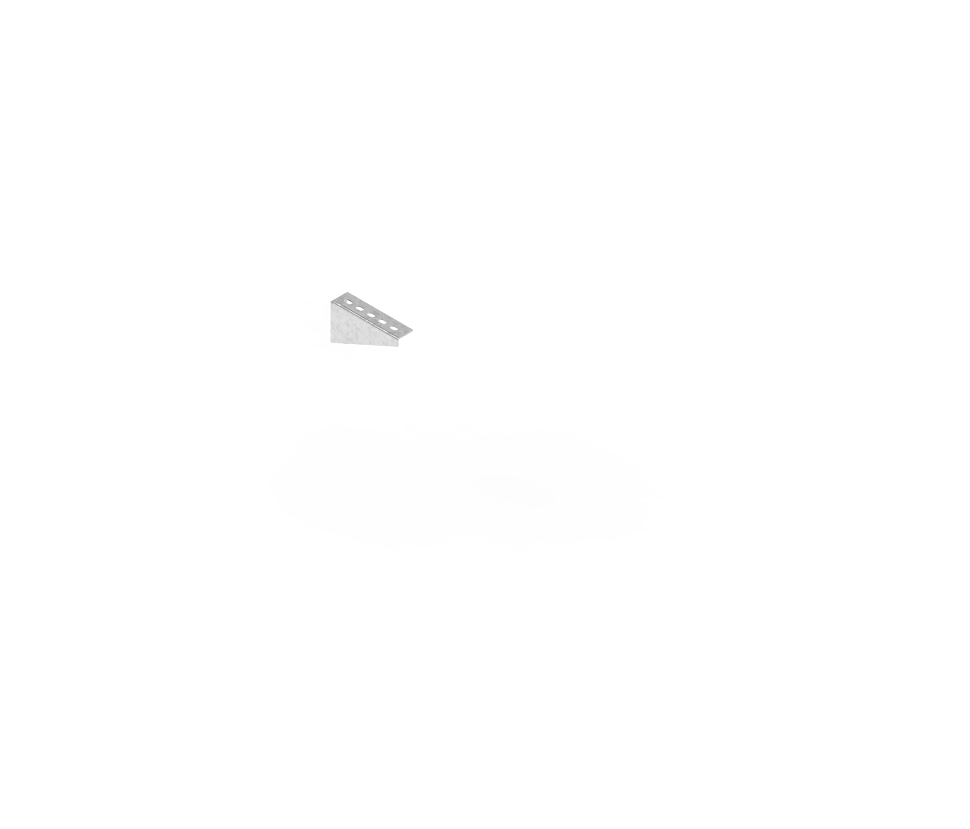 Консоль  гнутая легкая  БКГЛ.35.85.150.2,5.2